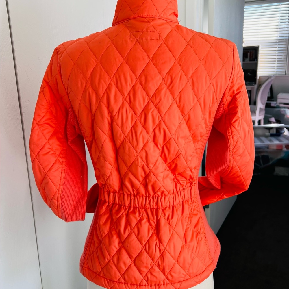Merona Quilted Orange Jacket